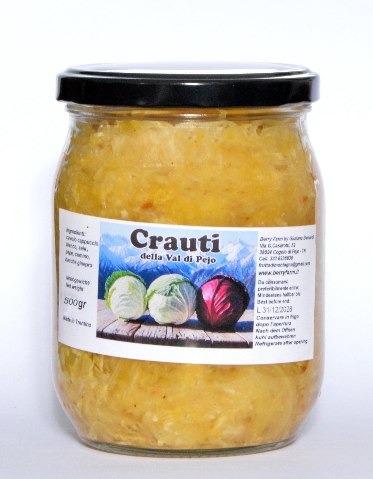 Acquista online i nostri Crauti di montagna! Clicca Qui